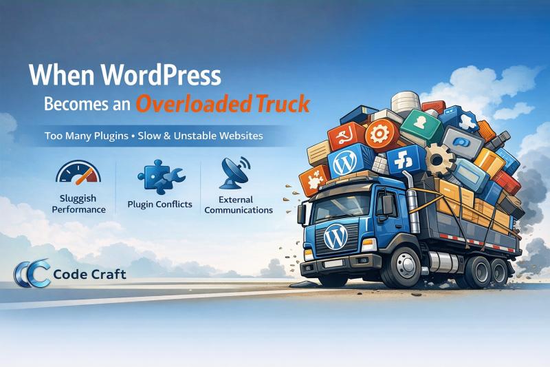 When WordPress Becomes an Overloaded Truck