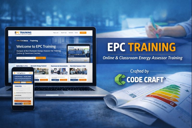 EPC Training UK — Professional Energy Assessor Training Platform developed by Code Craft UK EPC Training UK — Professional Energy Assessor Training Platform developed by Code Craft UK