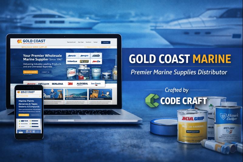 Gold Coast Marine — Premier Marine Supplies Distributor Developed by Code Craft UK Gold Coast Marine — Premier Marine Supplies Distributor Developed by Code Craft UK